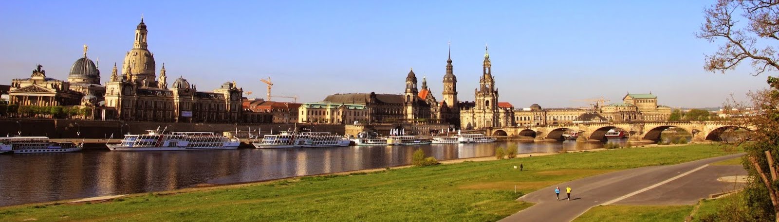 Panorama der Elbestadt Dresden © Steffi Uhlig